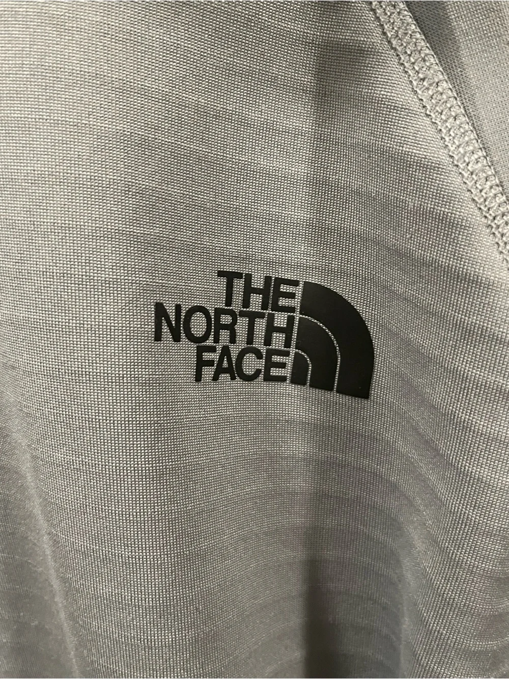 The North Face Light Gray Pullover Hoodie